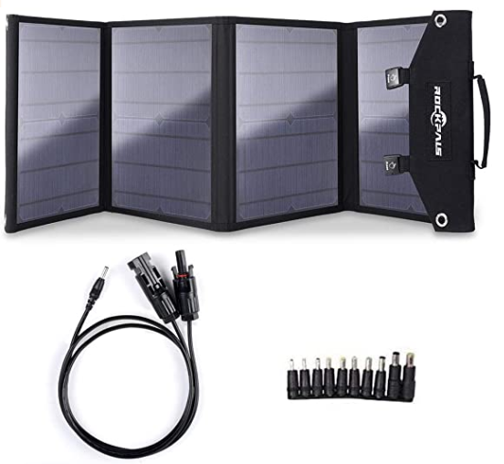 Rockpals 100W Foldable Solar Panel